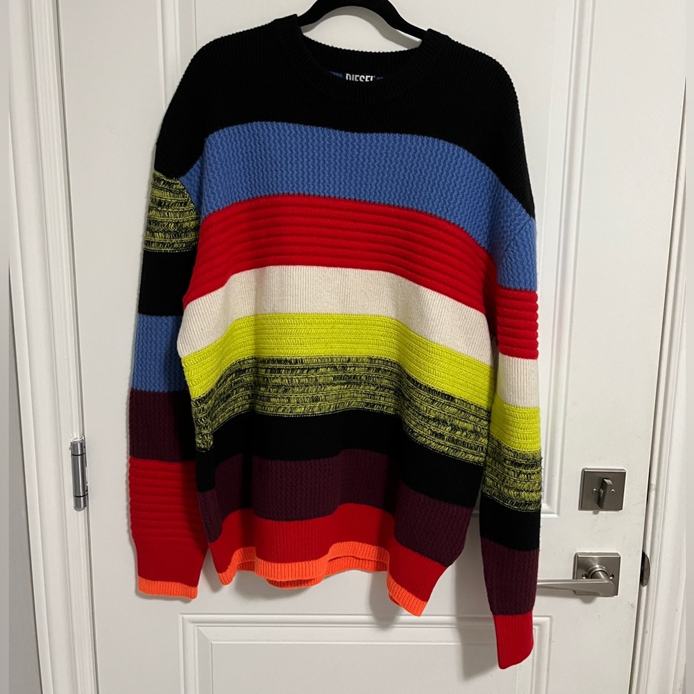 NWT - Diesel Men’s K-Garland 100% Wool Sweater - Size L